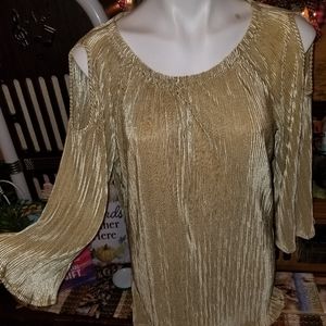New w/tags large cold shoulder soft dressy top